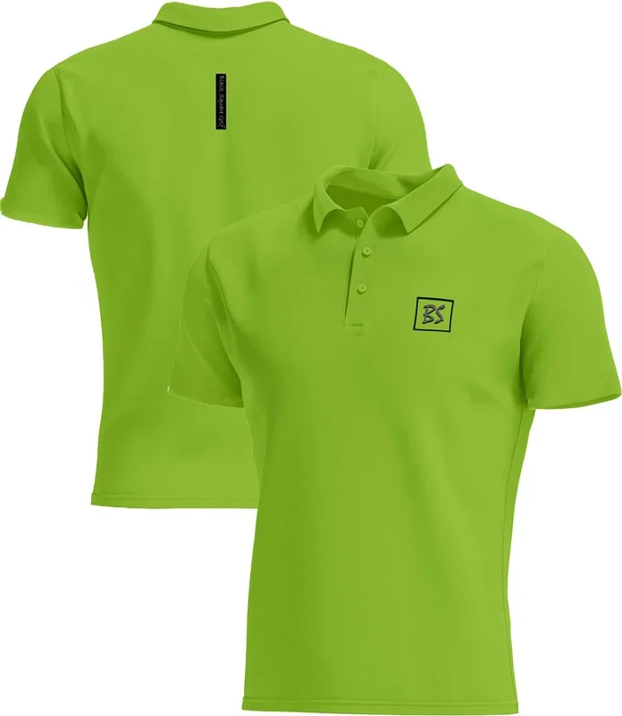Black Square Golf Men’s Style Tag Golf Polo