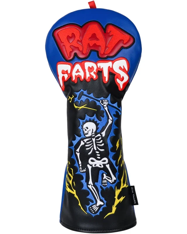 Blue Man Hit by Thunder Driver Headcover