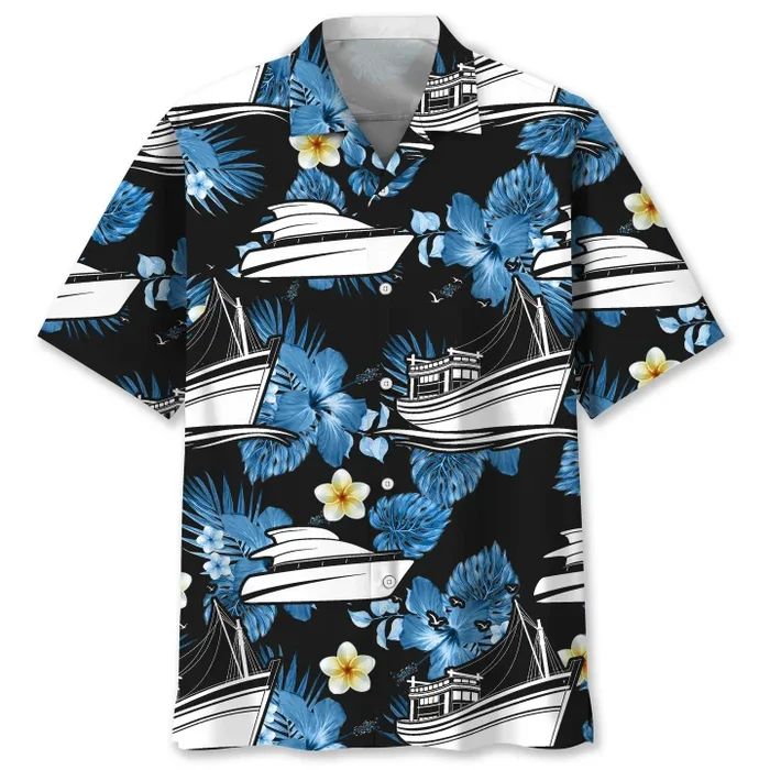 Boat Nature Hawaiian Shirt – Fanshubus.com