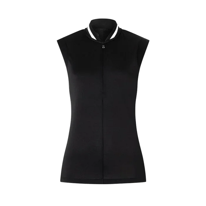 Bogner Eva Sleeveless Golf Polo Black – SS23 Women