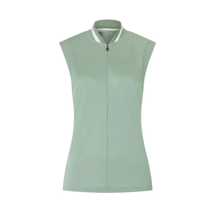 Bogner Eva Sleeveless Golf Polo Sage – SS23 Women