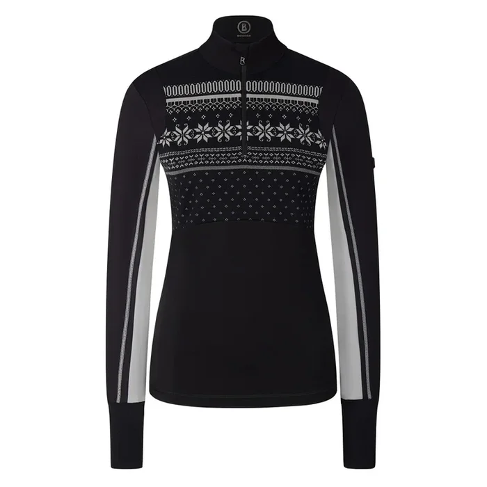 Bogner Jorina Golf Pullover Black – FW22 Women