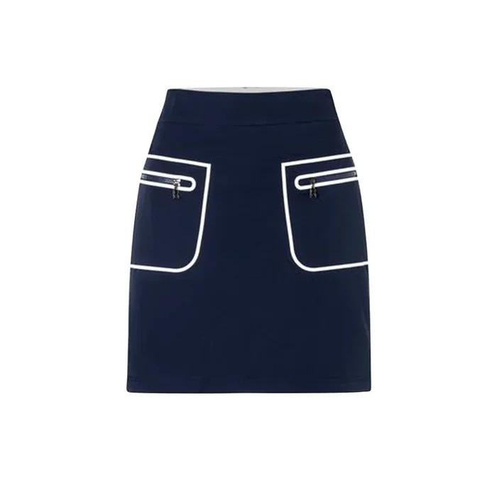 Bogner Mirana Golf Skirt Midnight Blue 23 Women