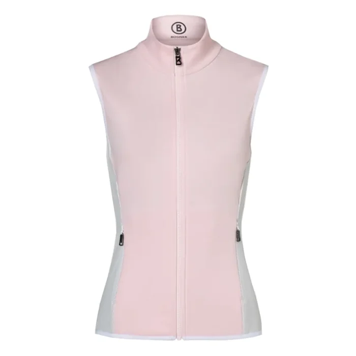 Bogner Wanya Sleeveless Golf Vest Soft Peach – SS22 Women