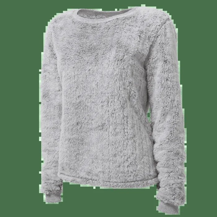 Boxercraft Women’s Fuzzy Fleece Crew
