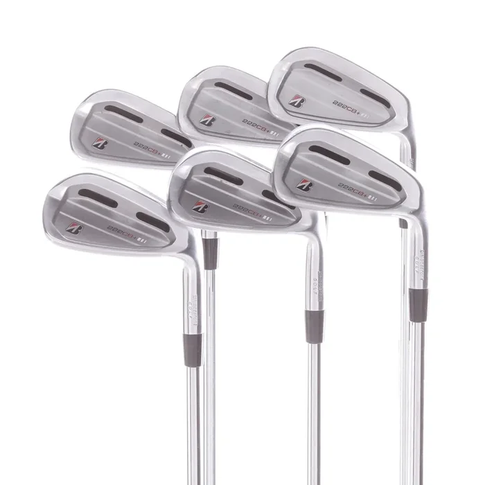 Bridgestone 222CB+ Steel Men’s Right Hand Irons 5-PW Stiff – N.S.PRO 950