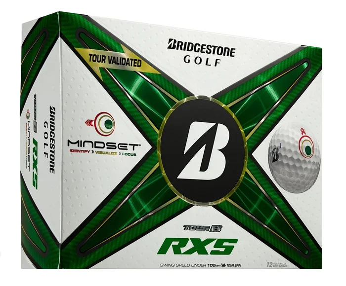 Bridgestone Tour B RXS MindSet ’24 Golf Balls – Dozen