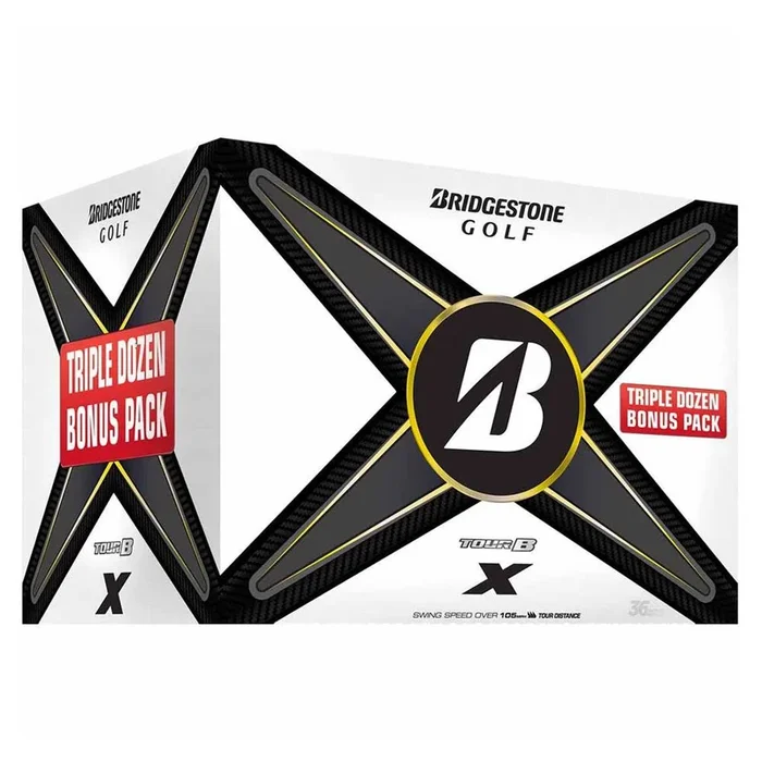 Bridgestone Tour B X 3 Dozen Golf Balls