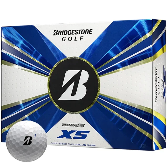 Bridgestone Tour B XS Golf Balls – White – 12 Pack