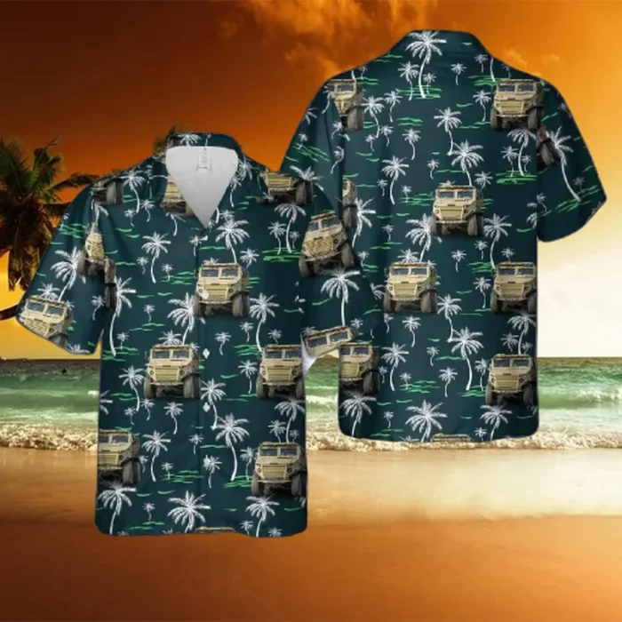 British Army Foxhound 2nd Battalion The Royal Anglian Regiment 2 R Anglian Hawaiian Shirt – Fanshubus – Fanshubus.com
