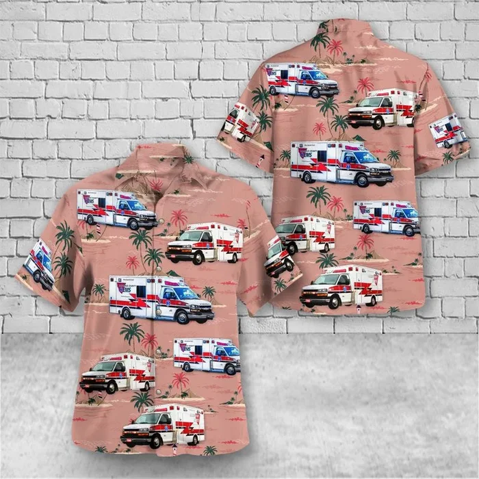 Cabarrus County EMS Hawaiian Shirt – Fanshubus.com