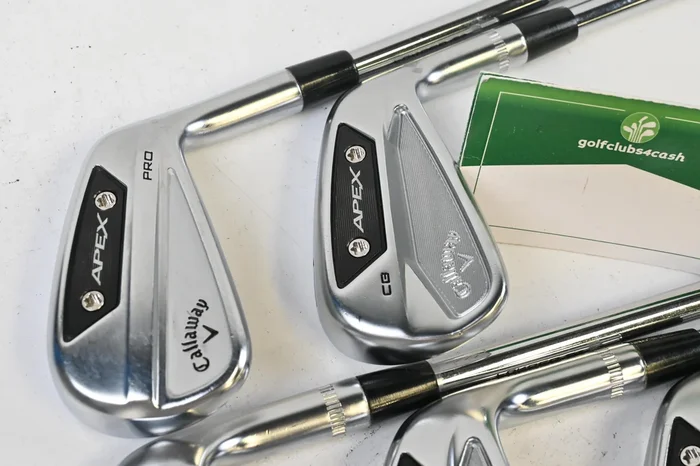 Callaway Apex CB/Pro 24 Combo Irons / 6-PW / Stiff Flex KBS Tour 120 Shafts