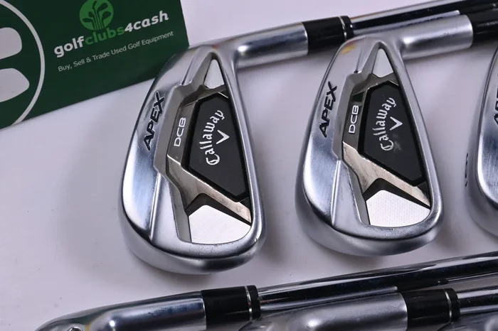 Callaway Apex DCB Irons / 4-PW / Stiff Flex True Temper Elevate MPH 95 Shafts