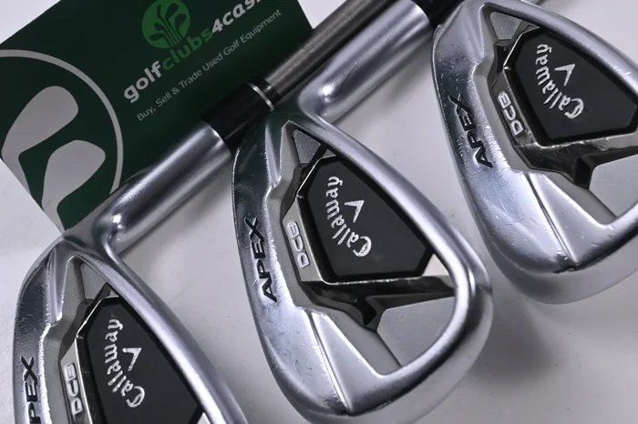 Callaway Apex DCB Irons / 6-PW / Regular Flex Aerotech Steelfiber FC 80