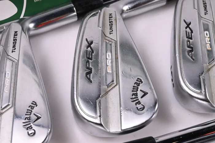 Callaway Apex Pro 21 Irons / 3-PW / Black / X-Flex Dynamic Gold 120 X100 Shafts