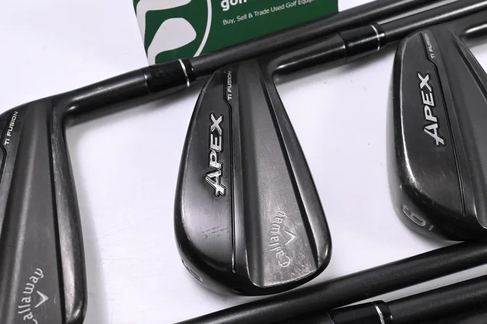 Callaway Apex Ti Fusion Irons / 4-PW / Stiff Flex Dynamic Gold Mid S400 115