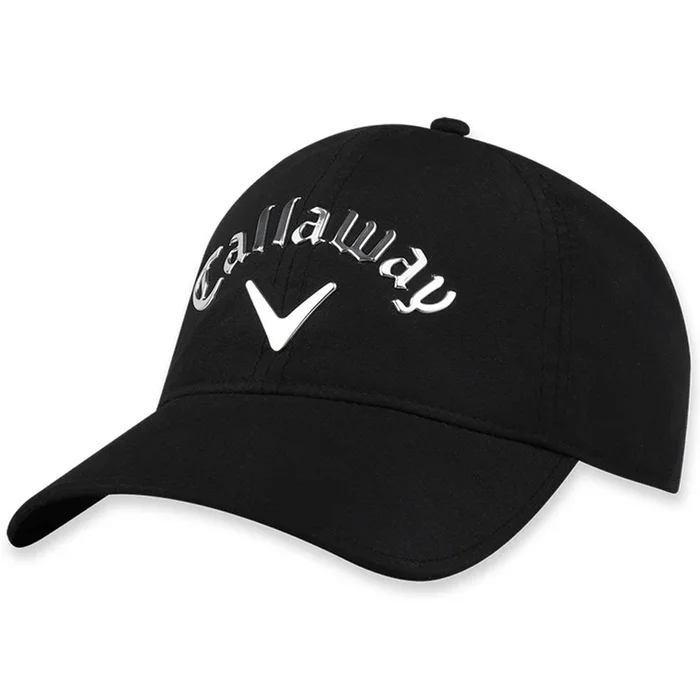 Callaway Aqua Dry Waterproof Golf Cap – Black