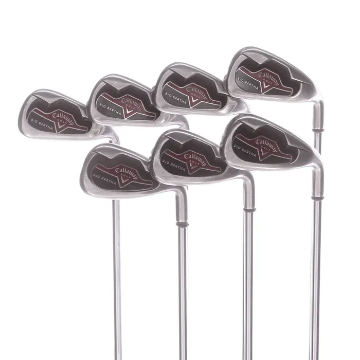 Callaway Big Bertha (2006 Series) Steel Mens Right Hand Irons 4-PW Regular – Callaway