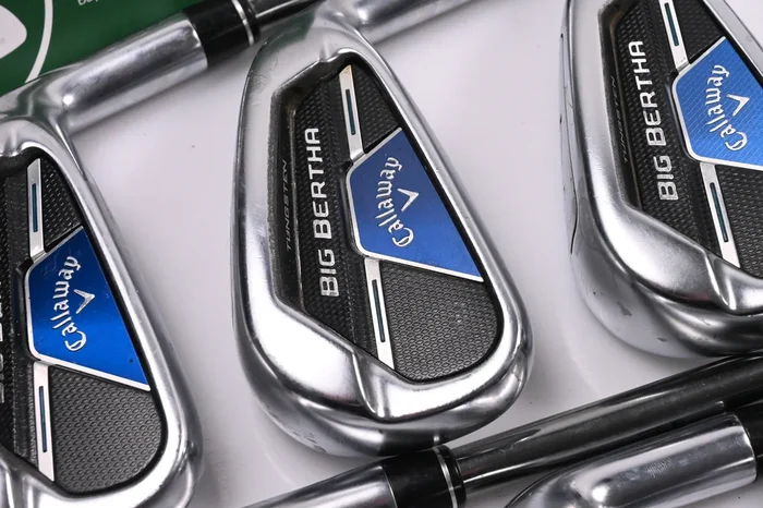 Callaway Big Bertha 21 Irons / 5-PW+AW+SW / Senior Flex Callaway RCH 65 Shafts