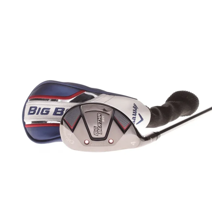 Callaway Big Bertha B21 Graphite Men’s Left 4 Hybrid 21 Degree Regular – Big Bertha RCH 65 R