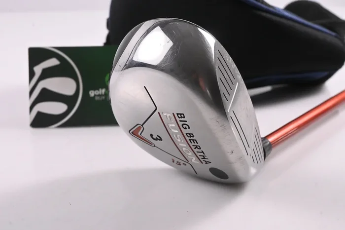 Callaway Big Bertha Fusion #3 Wood / 15 Degree / Regular Flex Aldila NVS 55