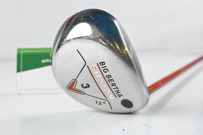 Callaway Big Bertha Fusion #3 Wood / 15 Degree / Stiff Flex Aldila NVS 55 Shaft