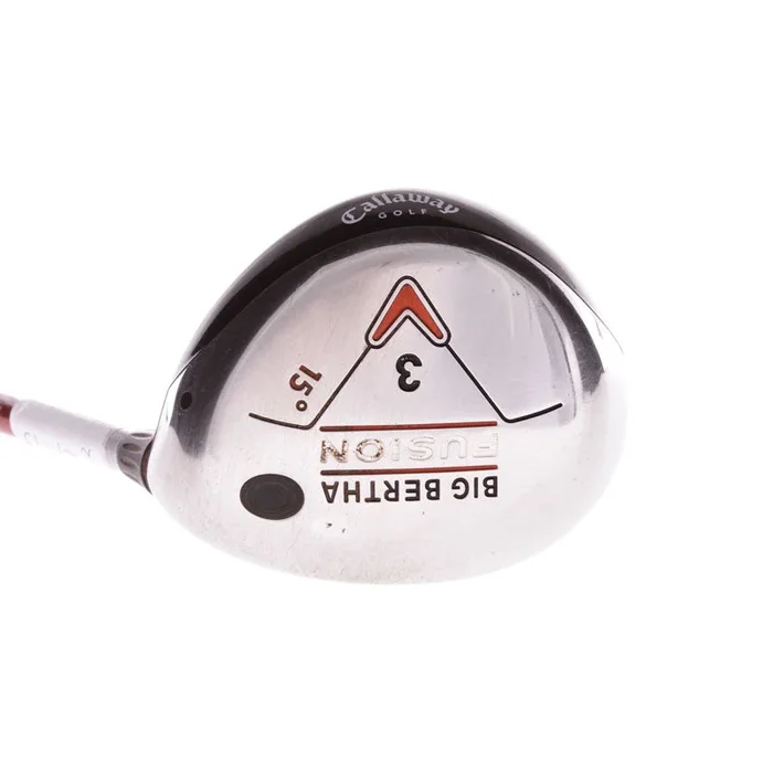 Callaway Big Bertha Fusion Graphite Men’s Right Hand Fairway 3 Wood 15 Degree Regular – Aldila NVS 55