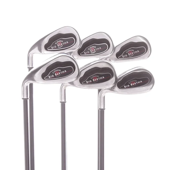 Callaway Big Bertha Graphite Men’s Left Hand Irons 5-PW Lite – RCH 75