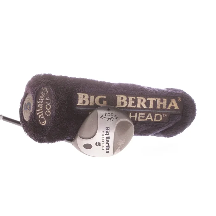 Callaway Big Bertha Steelhead Graphite Mens Right Hand Fairway 5 Wood 18 Degree Regular – RCH 99