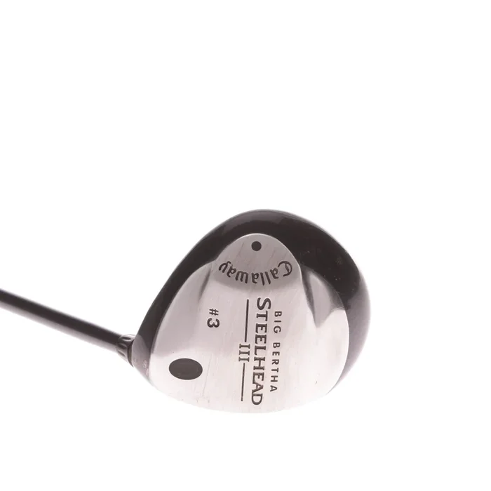 Callaway Big Bertha Steelhead III Graphite Mens Right Hand Fairway 3 Wood 15 Degree Regular – Callaway