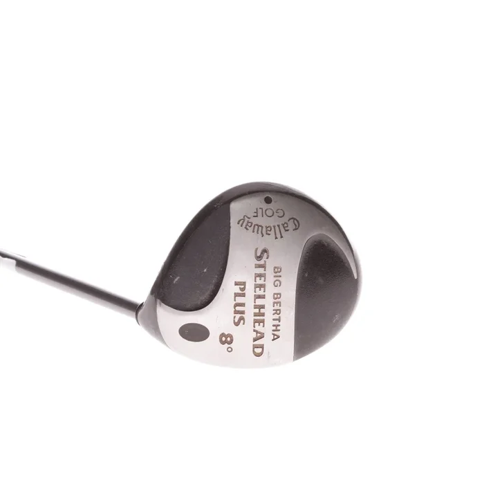 Callaway Big Bertha Steelhead Plus Graphite Men’s Right Hand Driver 8 Degree Regular – Steelhead Plus