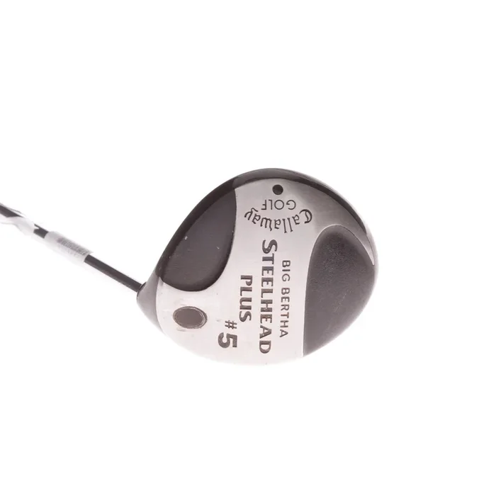Callaway Big Bertha Steelhead Plus Steel Men’s Right Hand Fairway 5 Wood 18 Degree Regular – True Temper