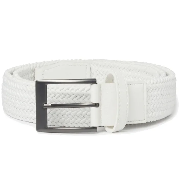 Callaway Braided Stretch Belt – Bright White