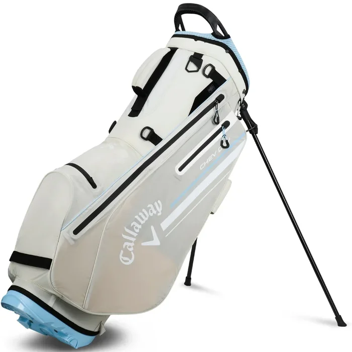 Callaway Chev Dry Waterproof Stand Bag – Silver/Glacier