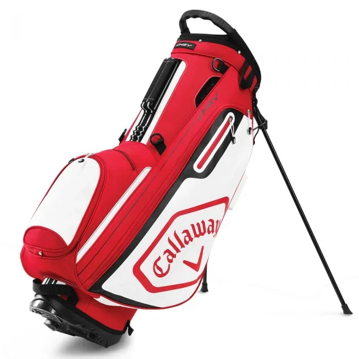 Callaway Chev Stand Bag – Red/White