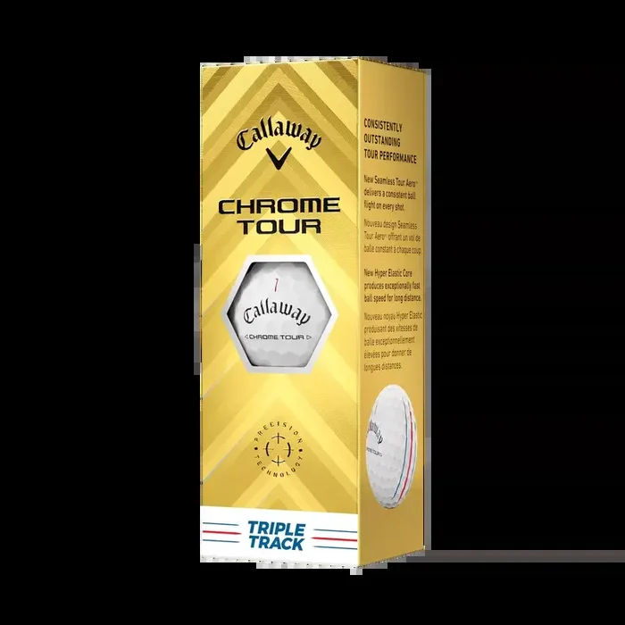Callaway Chrome Tour Triple Track Golf Balls – Sleeve