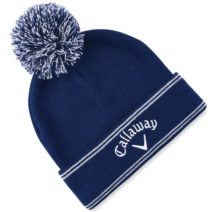 Callaway Classic Beanie Hat – Navy/Silver