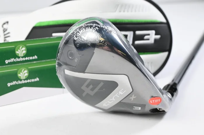 Callaway Elyte X #3 Hybrid / 18 Degree / Stiff Flex Denali Charcoal 70 Shaft
