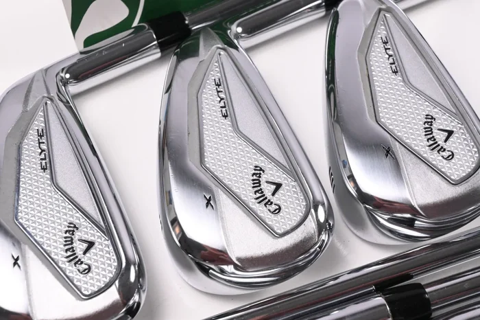 Callaway Elyte X Irons / 4-PW+AW+GW / Stiff Flex Dynamic Gold MID 100 S300