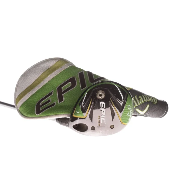 Callaway Epic Flash Graphite Men’s Right Fairway 3 Wood 15 Degree Regular – Project X Evenflow 65g 5.5