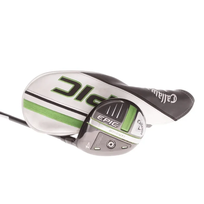 Callaway Epic Max Graphite Mens Right Hand Fairway 4 Wood 16.5 Degree Regular – HZRDUS Smoke iM10