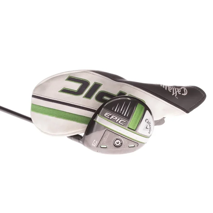 Callaway Epic Speed Graphite Men’s Right Hand Fairway 3 Wood 15 Degree Regular – Hzr4dus Smoke