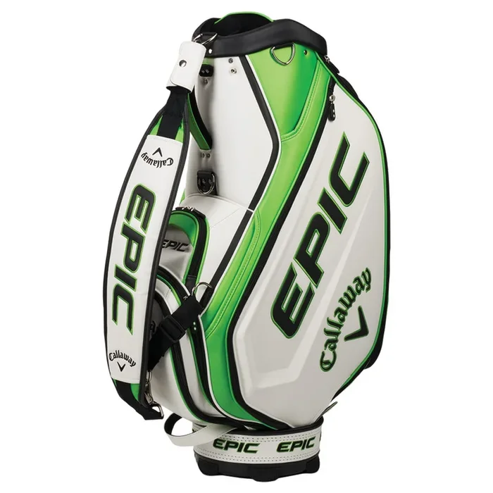 Callaway Epic Speed Tour Staff Bag – White/Green/Black