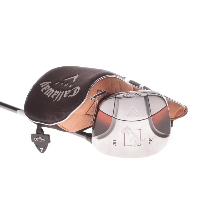 Callaway FTI-Squareway Graphite Men’s Right Hand Fairway 3 Wood 15 Degree Senior – Fujikura