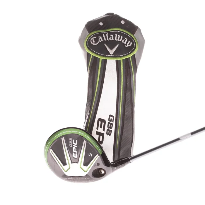 Callaway Great Big Bertha Epic Graphite Men’s Left Hand Fairway 5 Wood 18 Degree Regular – HZRDUS Project X