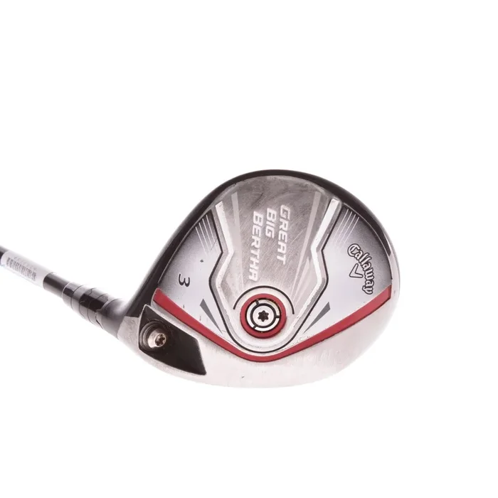 Callaway Great Big Bertha Graphite Men’s Right Hand Fairway 3 Wood 15 Degree Regular – Bassara 42