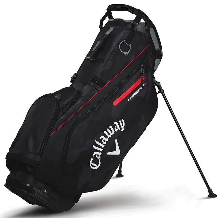 Callaway Hyper Dry 14 Stand Bag – Black/Charcoal/Red