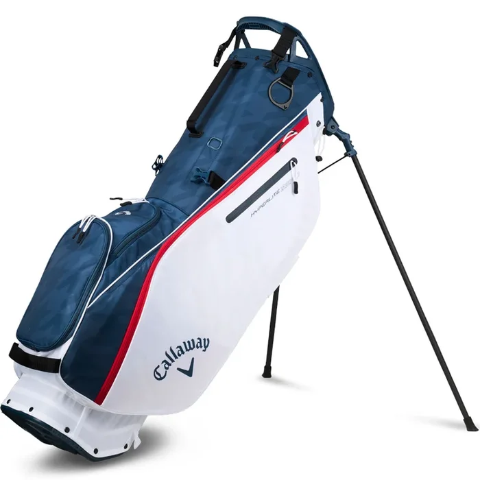 Callaway Hyperlite Zero Stand Bag – Navy Houndstooth/White/Red