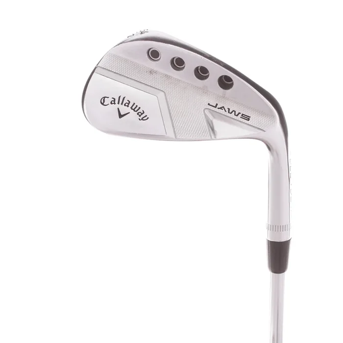 Callaway Jaws Raw Full Toe Steel Mens Right Hand Sand Wedge 54 Degree 12 Bounce Wedge – Dynamic Gold Spinner