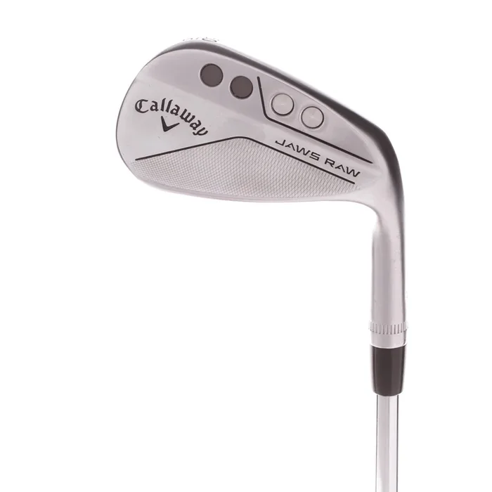 Callaway Jaws Raw Steel Men’s Right Gap Wedge 50 Degree Wedge – True Temper Dynamic Gold Spinner